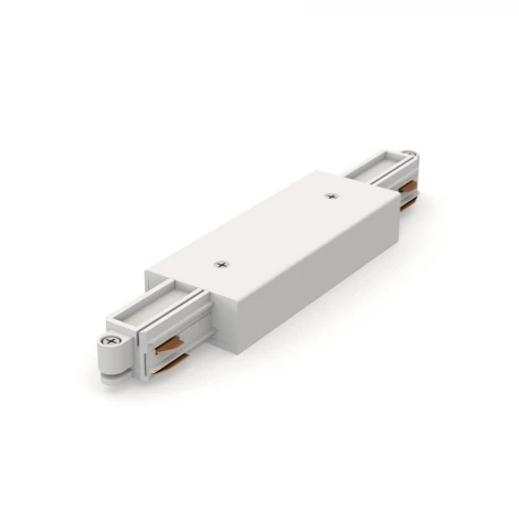 Коннектор прямой для трека White RAUMBERG KTK1ILWh (220V)
