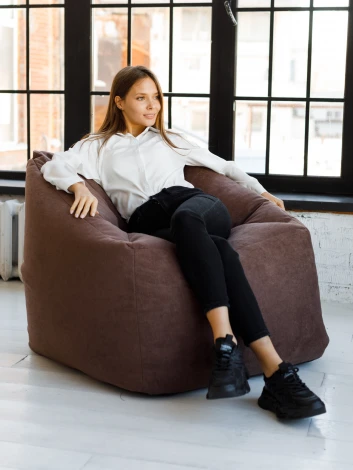 Кресло Dreambag GAP Коричневое (Классический+PushUp) 1222903