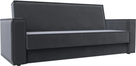 Диван-книжка Куба (Серый/Велюр) Лига Диванов арт.122043