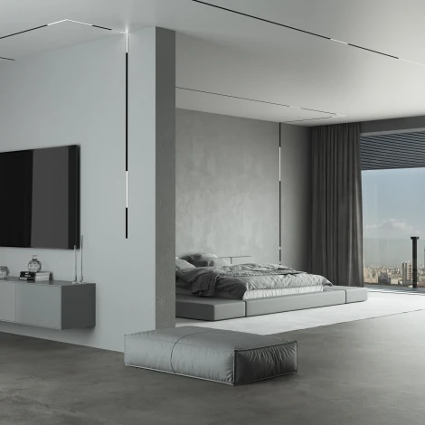 Трековый Wi-Fi светильник магнитный светодиодный Elektrostandard Slim Magnetic 85077/01 (48V, голосовое управление, умный дом - Minimir Home)