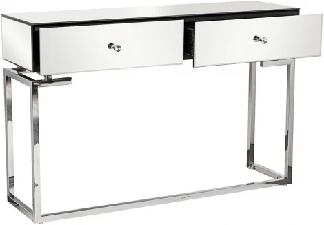 Консоль зеркальная с двумя ящиками 120*35*77см Garda Decor арт.KFG075