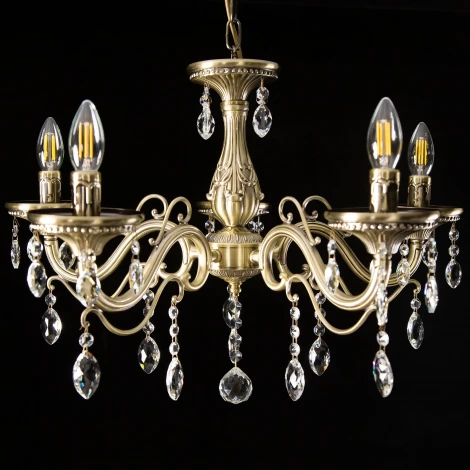 Подвесная люстра Citilux Кармен CL404153 (220V, на цепи, свеча)