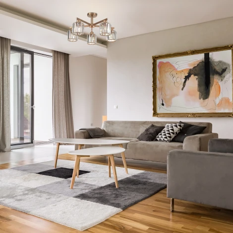 Потолочная люстра на штанге Adorn 692/5P Сopper E27 60W (220V)