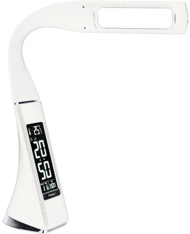 Светодиодная офисная настольная лампа белый с будильником Elektrostandard ELARA TL90220 (сенсорный выключатель)