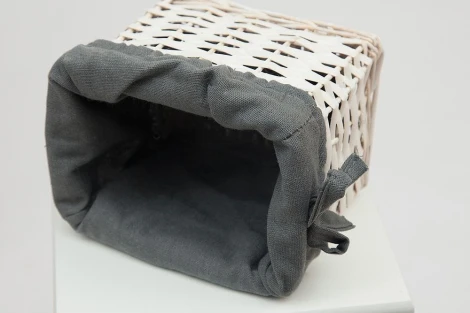 Тумба с 4 корзинами и ящиком Secret De Maison FLORAL 5 ( mod. HX16-002NS ) butter white (слоновая кость) (дерево павловния, мдф)