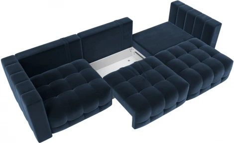 Диван прямой Лига-052 НПБ Лонг Лига Диванов (Велюр) арт.128776