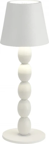 Настольная лампа ST Luce Ease SL1011.504.01 Белый/Белый LED 1*3W (220V, сенсорный выключатель)