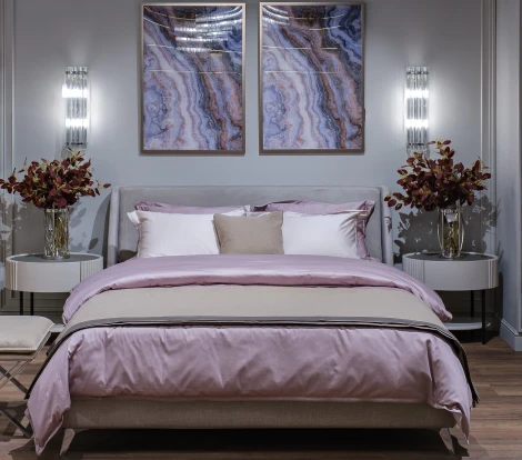 Тумбочка Scala столешница матовая 60*44*55см Garda Decor арт.77IP-NS2072