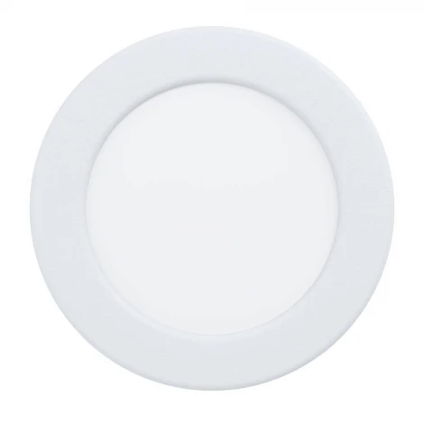 Встраиваемый светодиодный светильник Eglo Fueva 6 901417 с рег-кой цветовой темп-ры 6,3W(LED) IP44 2700K, 4000K, 6500K пластик, белый