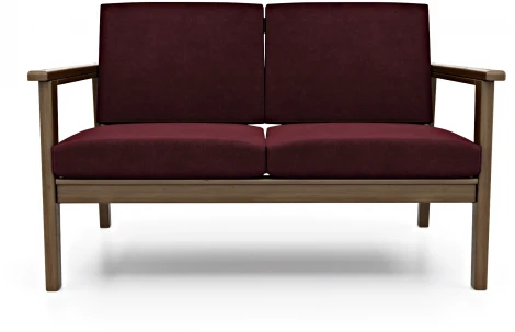 Диван Arsko прямой Лориан М венге велюр коричневый