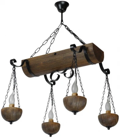 Подвесная люстра Тарьсма Геркулес Геркулес-4 (220V, на цепи, подсвечник, свеча)