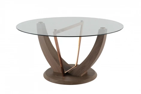 Стол обеденный IST-CASA Орео Гранд F-1530, прозрачный