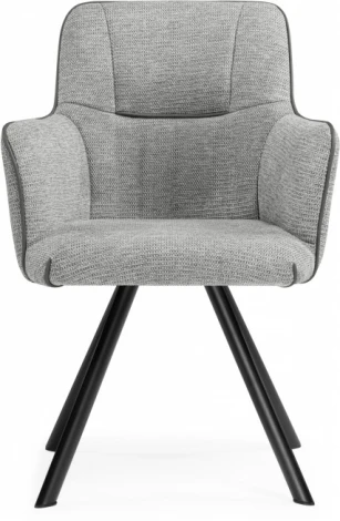 Стул на металлокаркасе Woodville Elis gray / dark gray / black арт.15839
