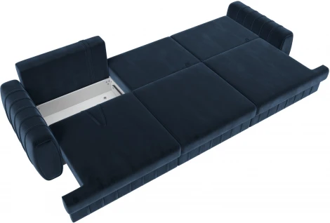 Диван прямой Лига-057 НПБ Лонг Лига Диванов (Велюр) арт.129247