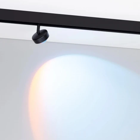 Трековый светильник магнитный Zigbee MAG-ORIENT-SUNSET-R76-6W Day4000-MIX (BK, 70 deg, 48V, TUYA) (Arlight, IP20 Металл) 048331 (LED, управление смартфоном, умный дом - Tuya Smart)