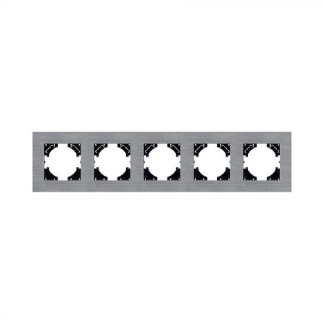 Рамка 5-постовая серый Kollinger Reflex AL RA5GY