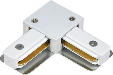 Коннектор угловой для накладного однофазного шинопровода Escada Prima ESTR20008