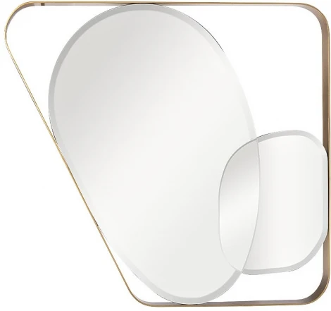 Настенное зеркало Garda Decor KFE1210 (Золото)