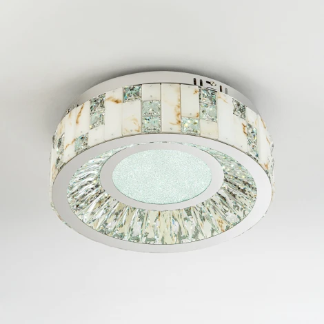 Потолочный светильник светодиодный с пультом с регулировкой цветовой температуры Modelux ML.2400.400 CR