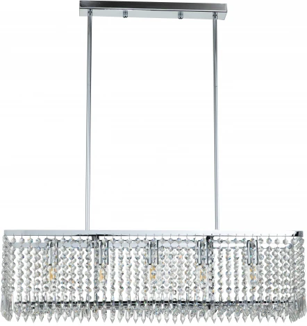 Люстра потолочная на штанге Sfarzo V000280 (12005/5RL Chrome) (220V)