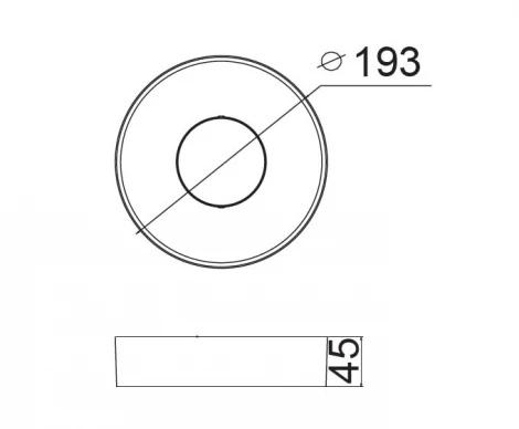 Настенный светильник уличный Oasis Light W3481S-3K