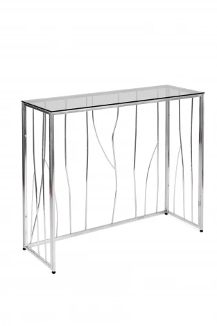 Консольный стол AllConsoles 1021-CS grey серебряный