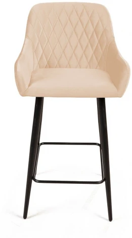 Стул полубарный Top Concept Robert, бархат бежевый 5