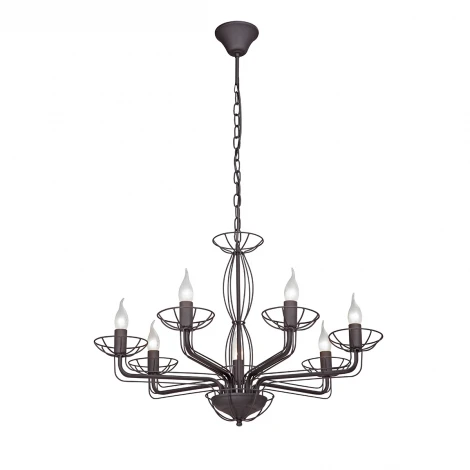 Подвесная люстра Vitaluce V4877-1/7 (220V, на цепи, свеча)
