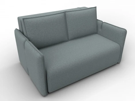 Диван прямой Лига-117 (ЛДСП,Брус,Фанера,Рогожка/Серый) Лига Диванов 137006