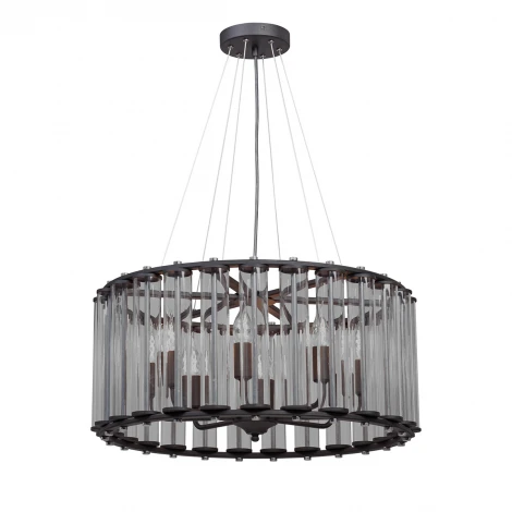 Подвесная люстра Vitaluce V5305-1/8PL (220V, на тросе, круглые)