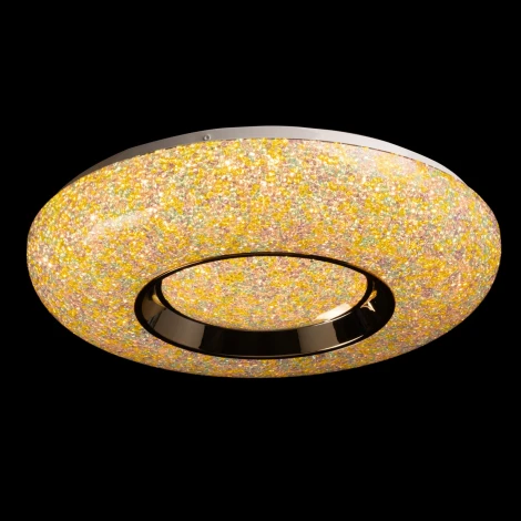 Потолочный светильник круглый с пультом светодиодный De City Ривз 674018101