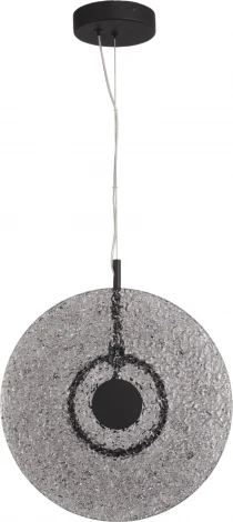 Подвесной светильник ST Luce Alumno SL6142.413.01 черный/дымчатый LED 1*8W 4000K (220V, на тросе, круглые)