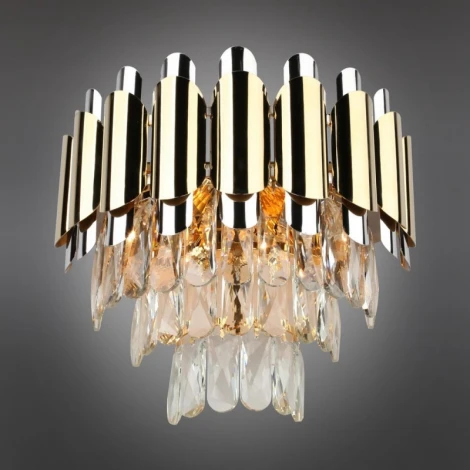 Настенный светильник Omnilux 814 OML-81401-03 (220V, хрусталь)