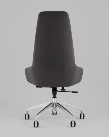 Кресло руководителя TopChairs Soulo светло-серый, серый арт.УТ000039418