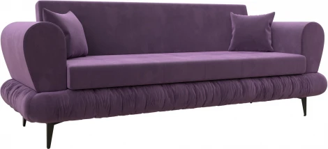 Диван-книжка Лига-045 (Сиреневый/Микровельвет) Лига Диванов арт.122335