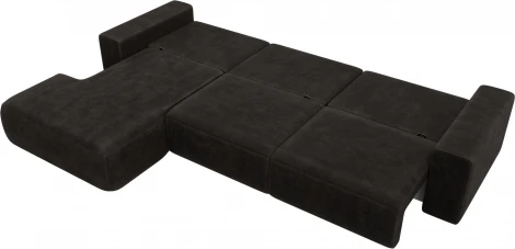 Диван угловой Лига-036 НПБ Классик Лонг левый угол Лига Диванов (Велюр) арт.127788L