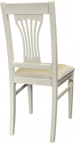 Стул Анри слоновая кость/золото, Атина ваниль от фабрики Mebelik