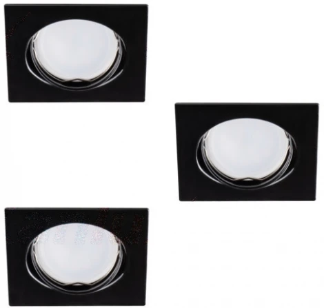 Комплект из 3-х встраиваемых точечный светильников Kanlux TRIBIS 23853 (220V)