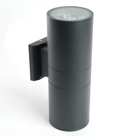 Архитектурная подсветка Feron Корфу 48355 DH0710, 2*9W, 1500Lm, 2700K, черный Бостон (LED, 220V, круглые, IP54)