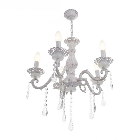 Подвесная люстра IDLamp Milana 270/5-Whitepatina