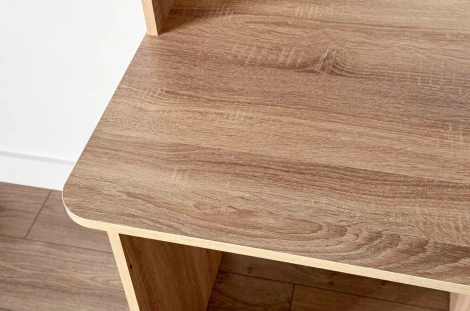 Форсаж Стол Mebelson (ЛДСП/Дуб сонома,Белый) арт.MKF-05.1623