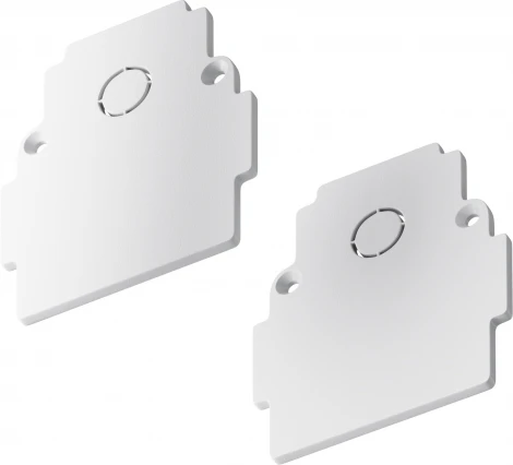 Заглушка торцевая 2шт встраиваемый белый Maytoni Accessories for tracks Gravity TRA010EC-42W