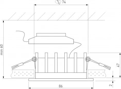 Светильник встраиваемый светодиодный Elektrostandard Combi 10W 4000K белый 25067/LED