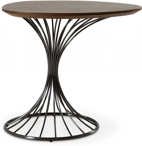 Журнальный стол Marty ОГОГО Обстановочка! (Шпон,МДФ/Черный,Орех) арт.930830