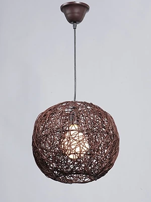 Подвесной светильник Vitaluce V6919/1S (220V, на проводе, шар, плетеные)