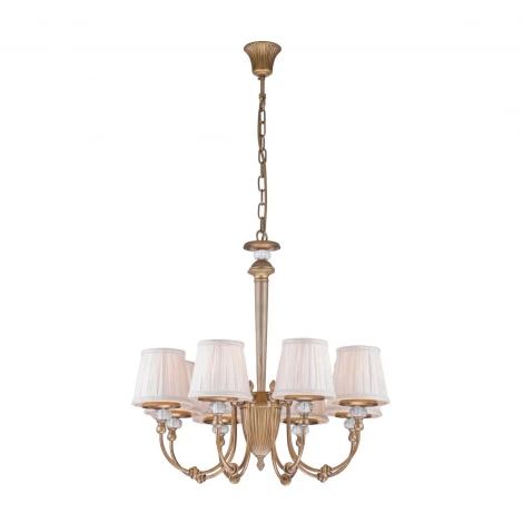 Подвесная люстра Arti Lampadari Roana E 1.1.8 AG (220V, на цепи)