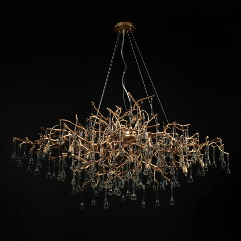 Подвесная люстра Loft IT Bijout 10067/1250 GB (220V, на тросе, ветки)