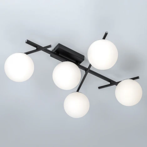 Потолочная люстра на штанге Citilux Dorsy CL223152 (регулировка яркости, LED, 220V, пульт управления, шарики)