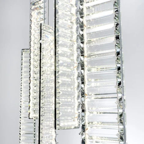 Подвесной светильник светодиодный хрустальный Modelux MODESTYLE MS.88909.5 CR