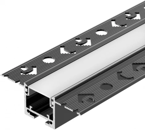 Профиль SL-LINIA20-FANTOM-2500 BLACK (Arlight, Алюминий) 039071